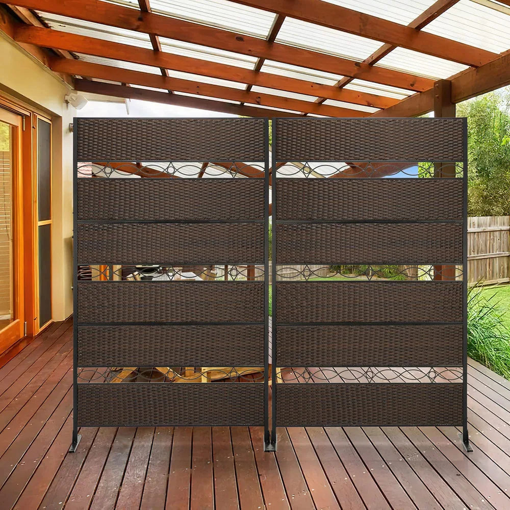 Rattan Outdoor Privacy Screen
