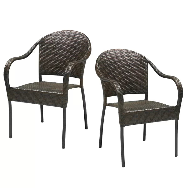 Aldonija Outdoor Dining Armchairs (Set of 2)