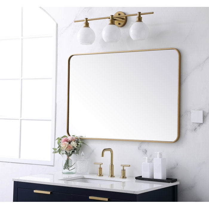 Alessandra Metal Wall Mirror