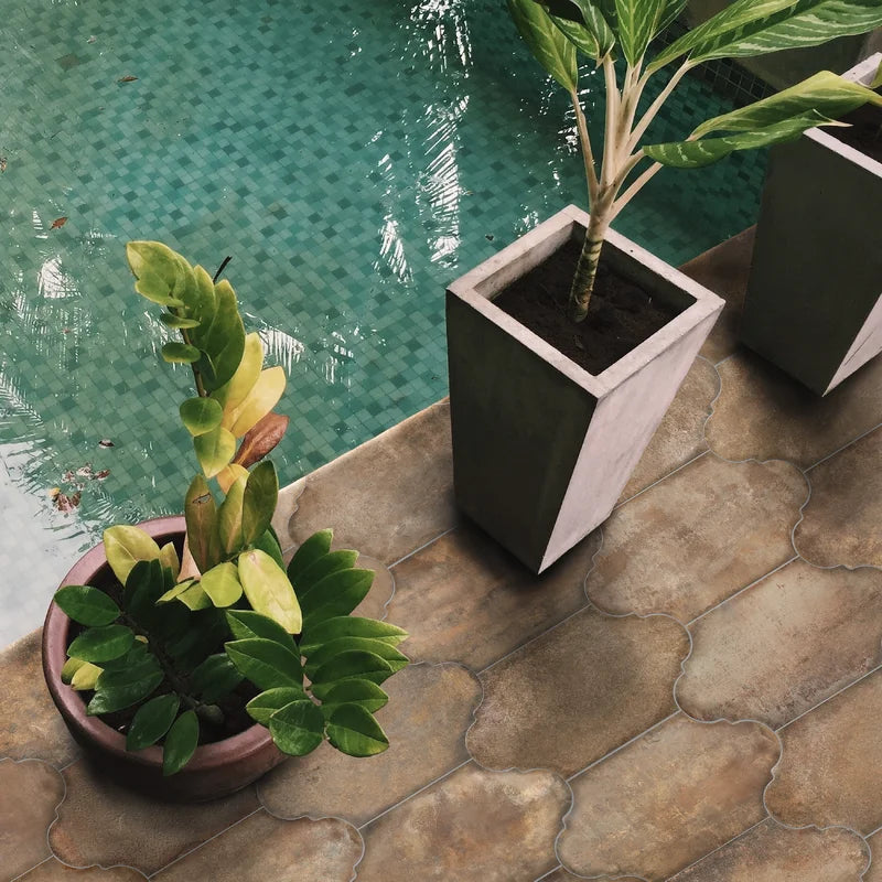 Cotto Alhama 6" x 13" Porcelain Stone Look Wall & Floor Tile