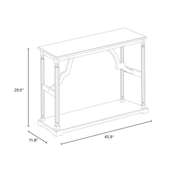 Allanton Solid Wood Console Table