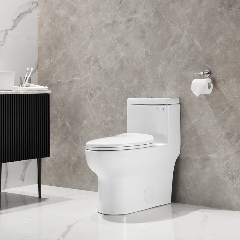 DV-1F026 Ally Dual Flush Elongated One-Piece Toilet