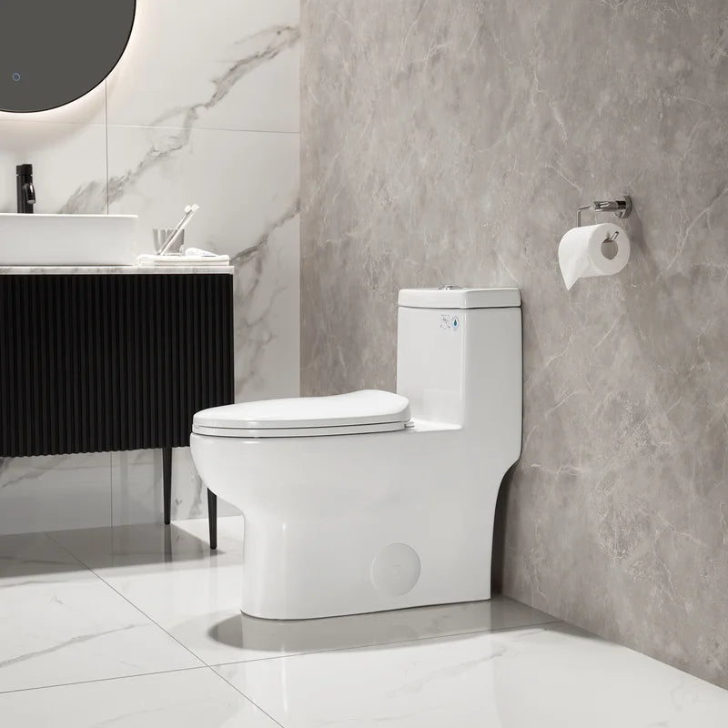 DV-1F026 Ally Dual Flush Elongated One-Piece Toilet