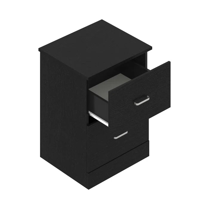 Allyannah 2 Drawer Nightstand (Set of 2)