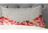 Allyson Johnson Bold Floral and Stripes Pillowcase