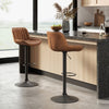 SET OF 2 Almeida Swivel Adjustable Height Bar Stool