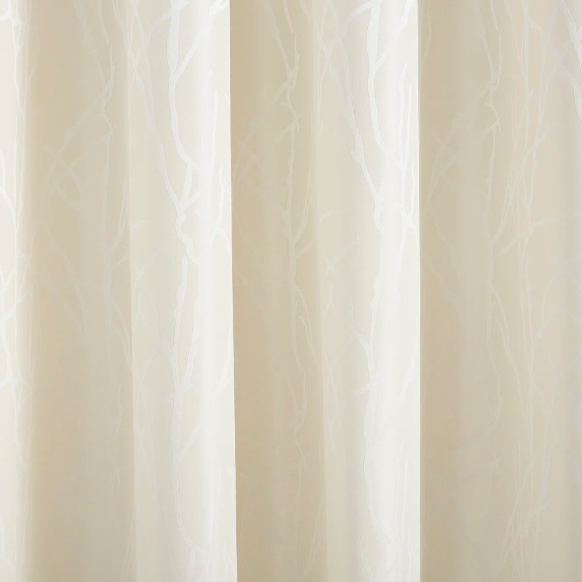Angee Polyester Semi Sheer Curtain Pair (Set of 2)
