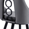 Black Powder Coat Annabel Swivel Bar Stool