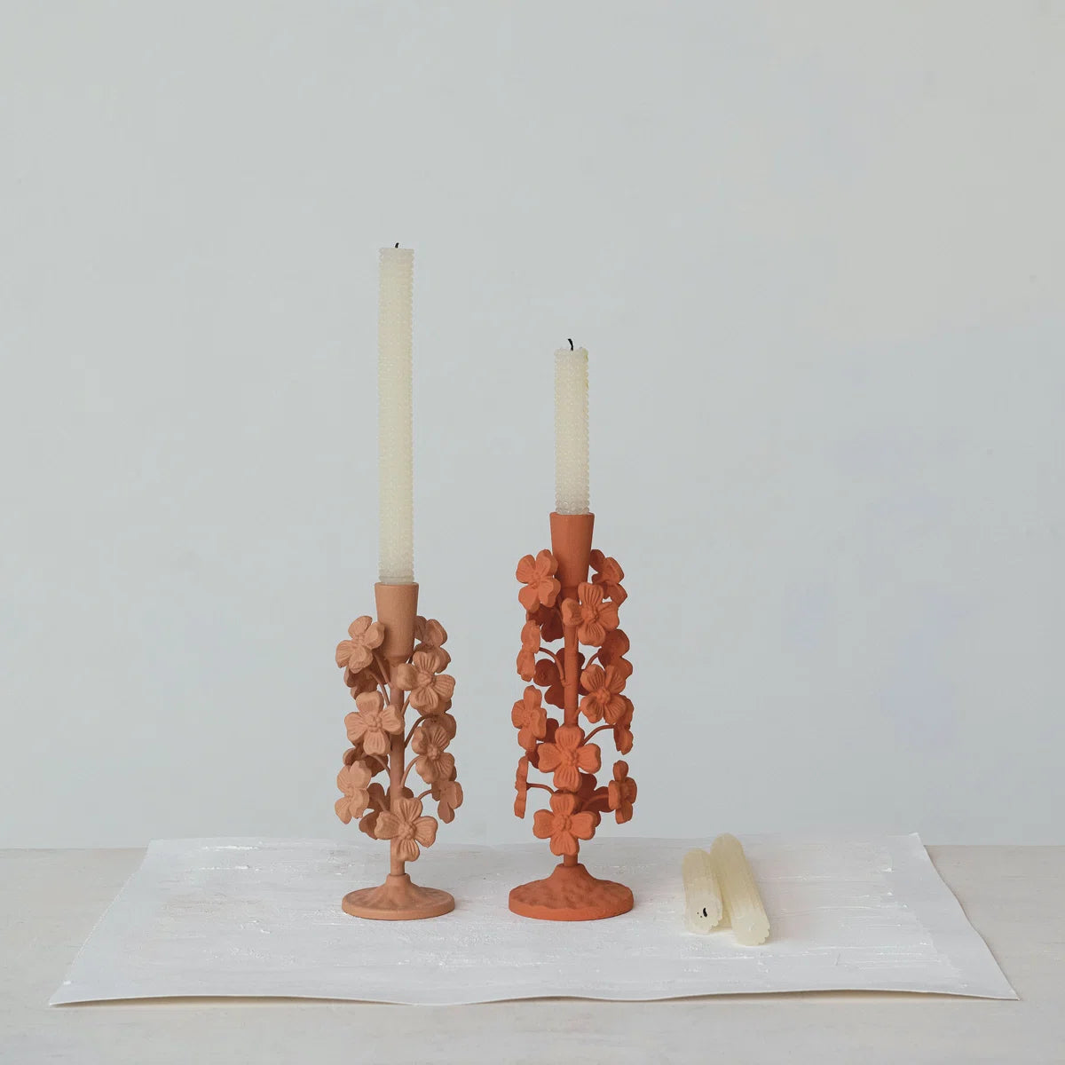 Apricot Blossom Taper Holder