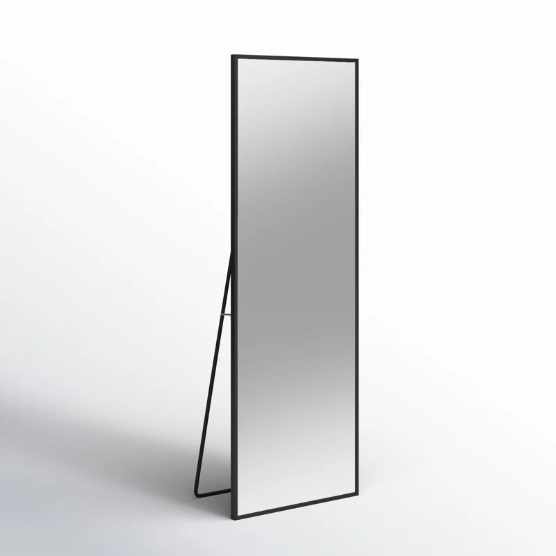 Aquavia Rectangle Full Length Floor Standing Metal Mirror
