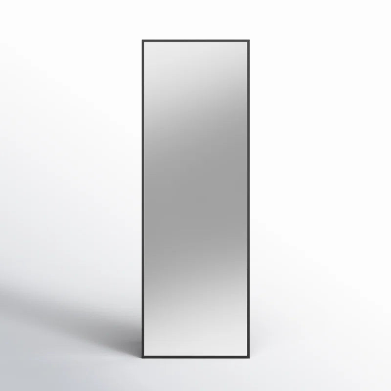 Aquavia Rectangle Full Length Floor Standing Metal Mirror