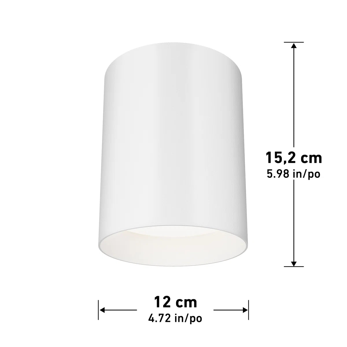Artika Radius Modern Flush Mount Ceiling Light Fixture – Salvage & Co Indy