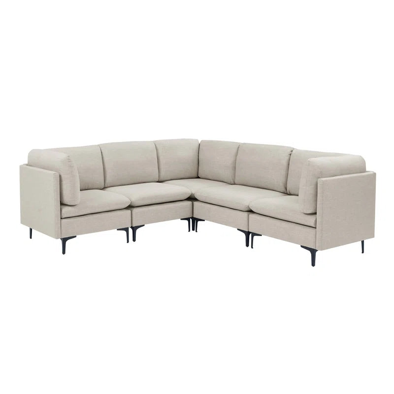 Aruna 1 - Piece Upholstered Sectional Corner Chair ONLY