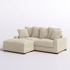 Arzelia Corduroy Sectional Right Sight Only