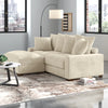 Arzelia Corduroy Sectional Right Sight Only