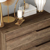 Knotty Oak Asmita 5 Drawer Dresser