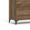 Knotty Oak Asmita 5 Drawer Dresser