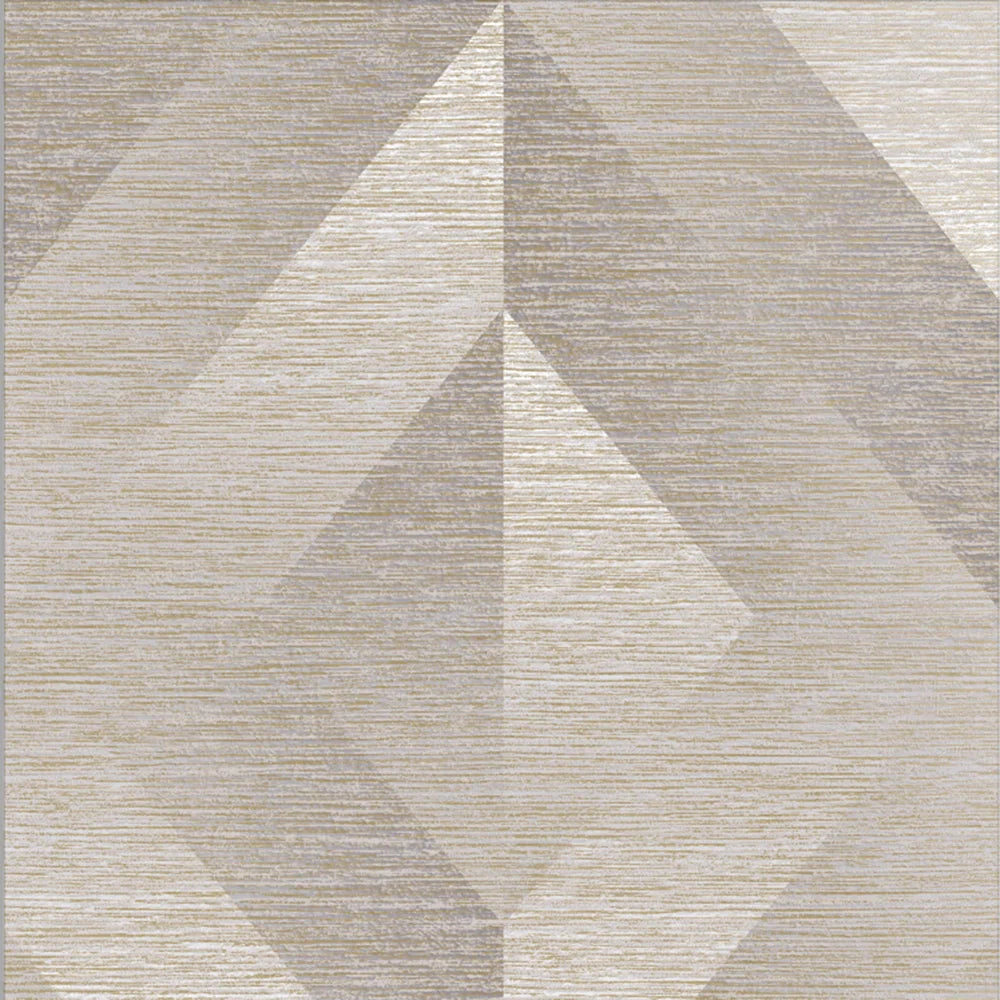 Atelier Geometric Metallic Wallpaper Double Roll