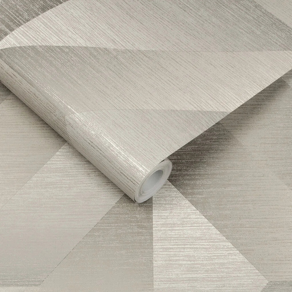 Atelier Geometric Metallic Wallpaper Double Roll