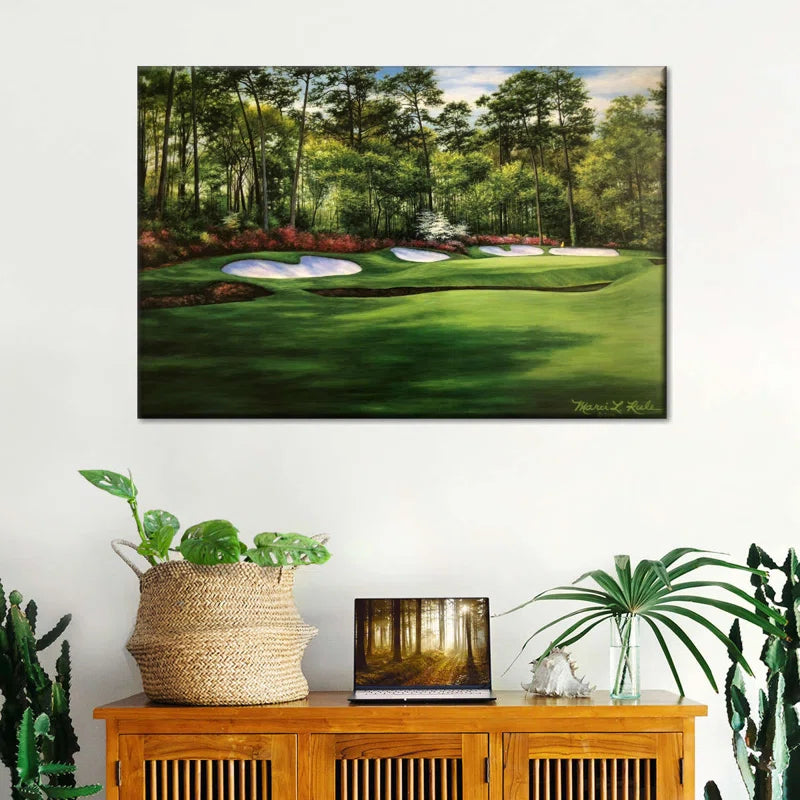 30"x43" Augusta National 13th Hole I Canvas Print SHOWROOM ITEM
