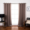 Extra Long Grommet Top Thermal Blackout Curtain Single Panel