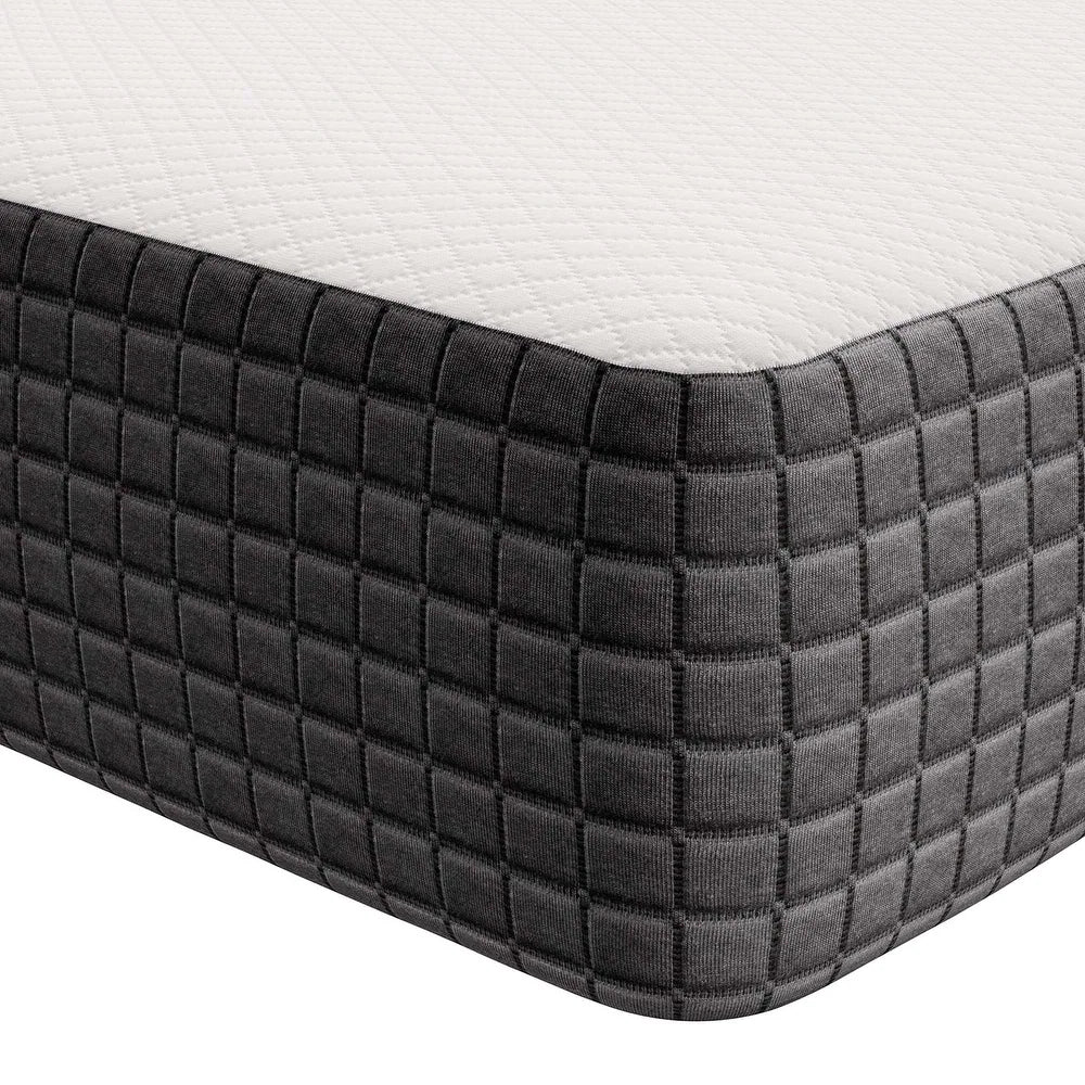 Aveline 8-inch Gel Memory Foam Mattress - White - Twin