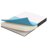 Aveline 8-inch Gel Memory Foam Mattress - White - Twin