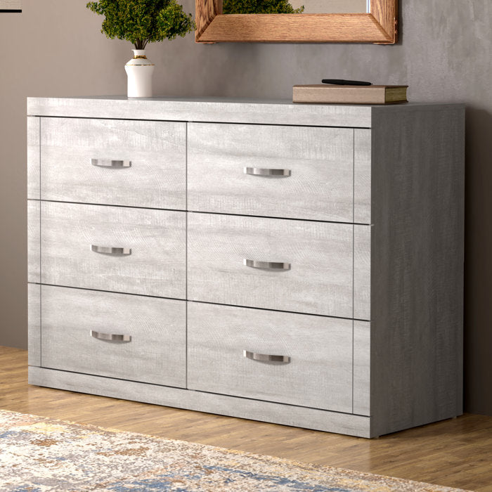 Avigail 6 Drawer Double Dresser