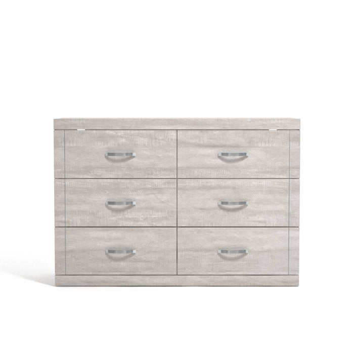 Avigail 6 Drawer Double Dresser