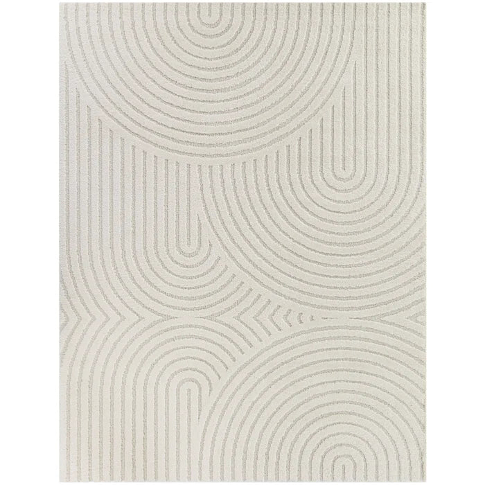 Ayjah Cream Rug, Rectangle 5'3" x 7'
