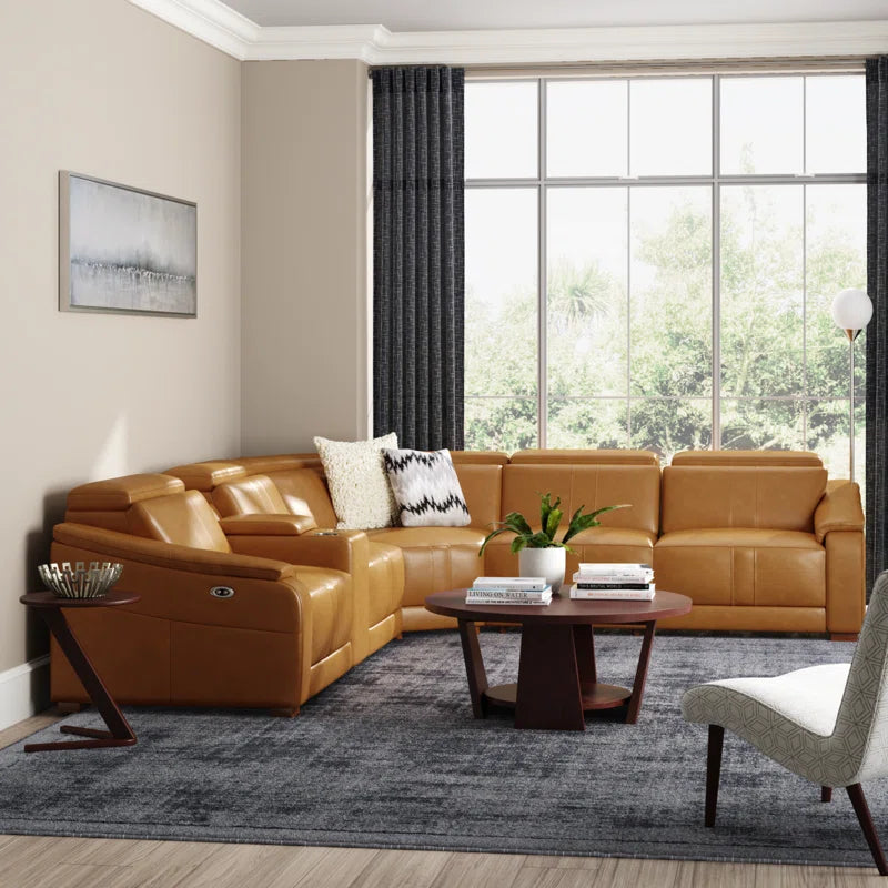 Ayshea Upholstered Power Reclining Sectional 3-BOXES