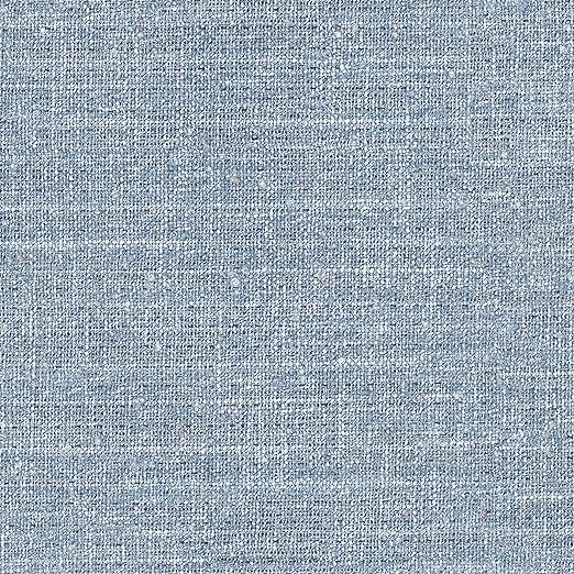 Blue Tweed Peel and Stick Vinyl Wallpaper Roll
