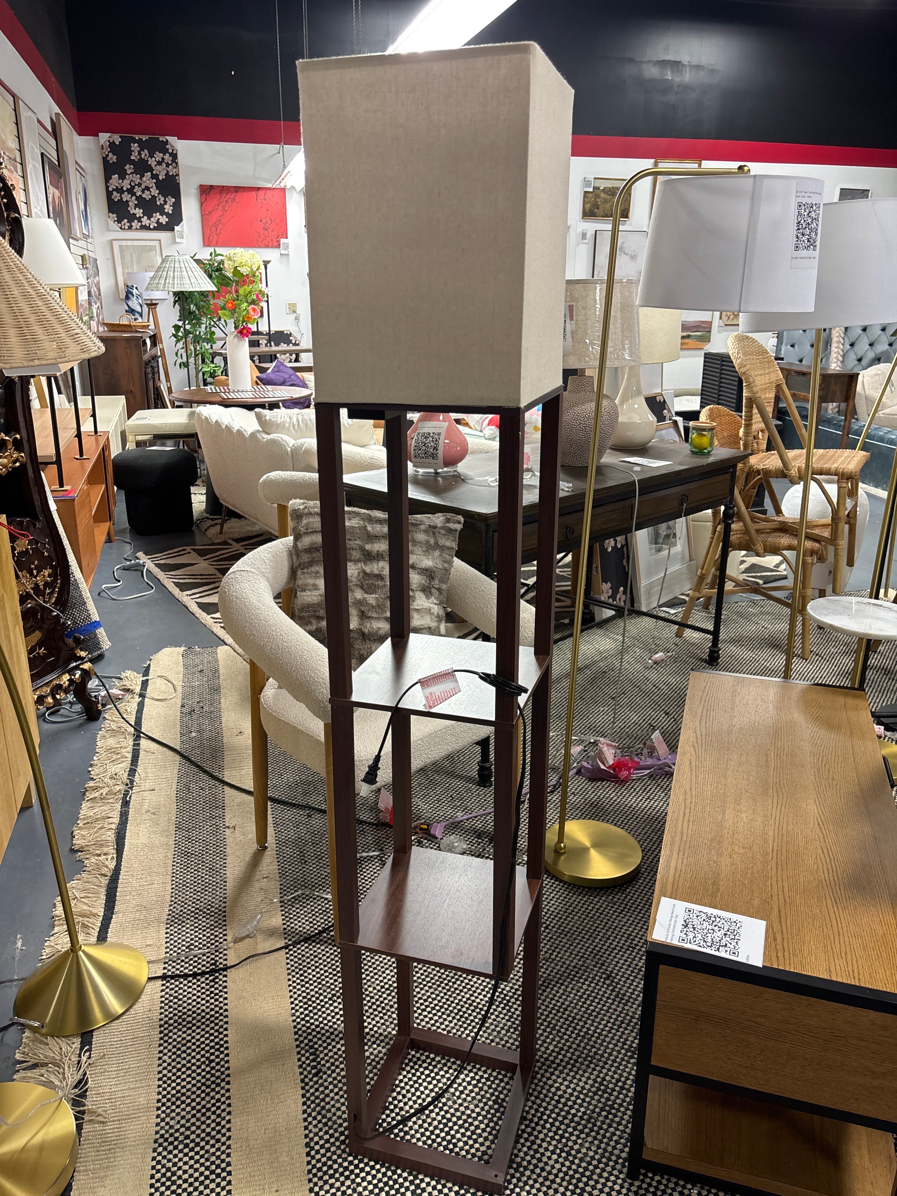 Shelf Floor Lamp - Threshold™ - SHOWROOMt ITEM 