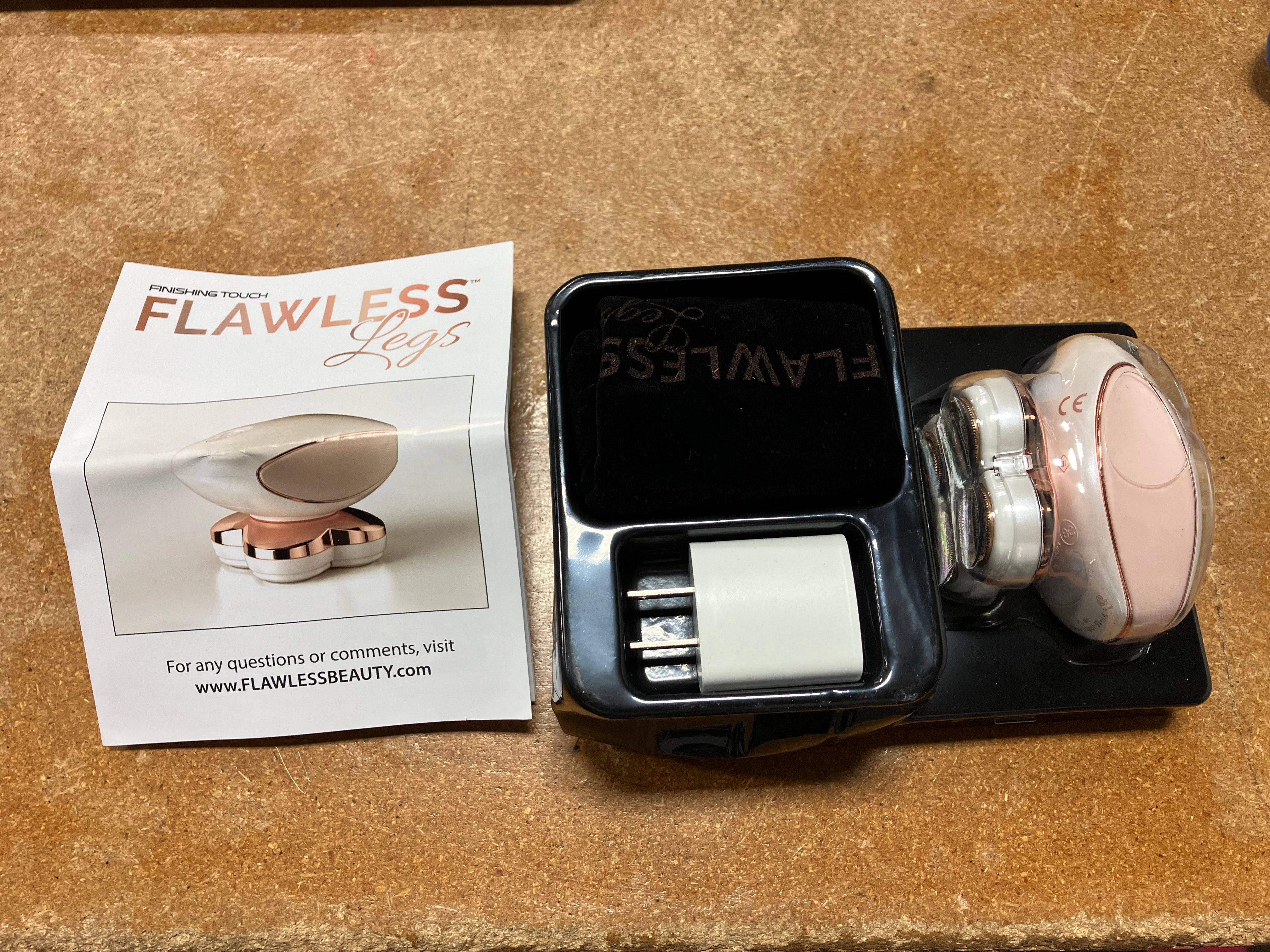 Finishing Touch Flawless Legs, Portable Electric Hair Remover