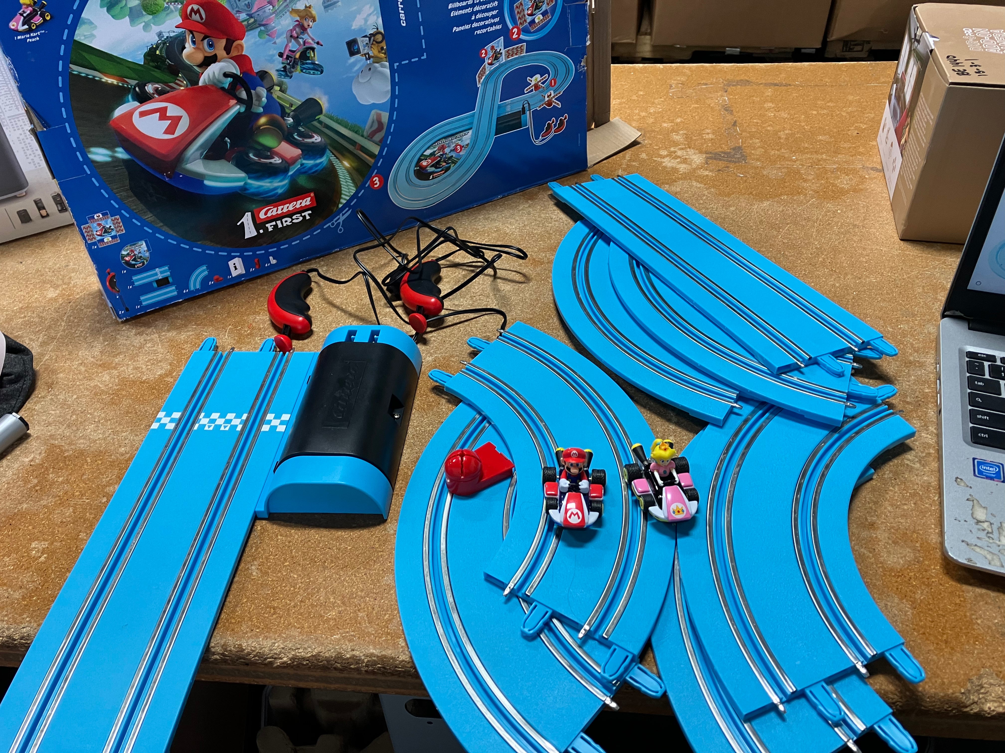 First Mario Kart Racing Set - featuring Mario and Peach – Salvage & Co Indy