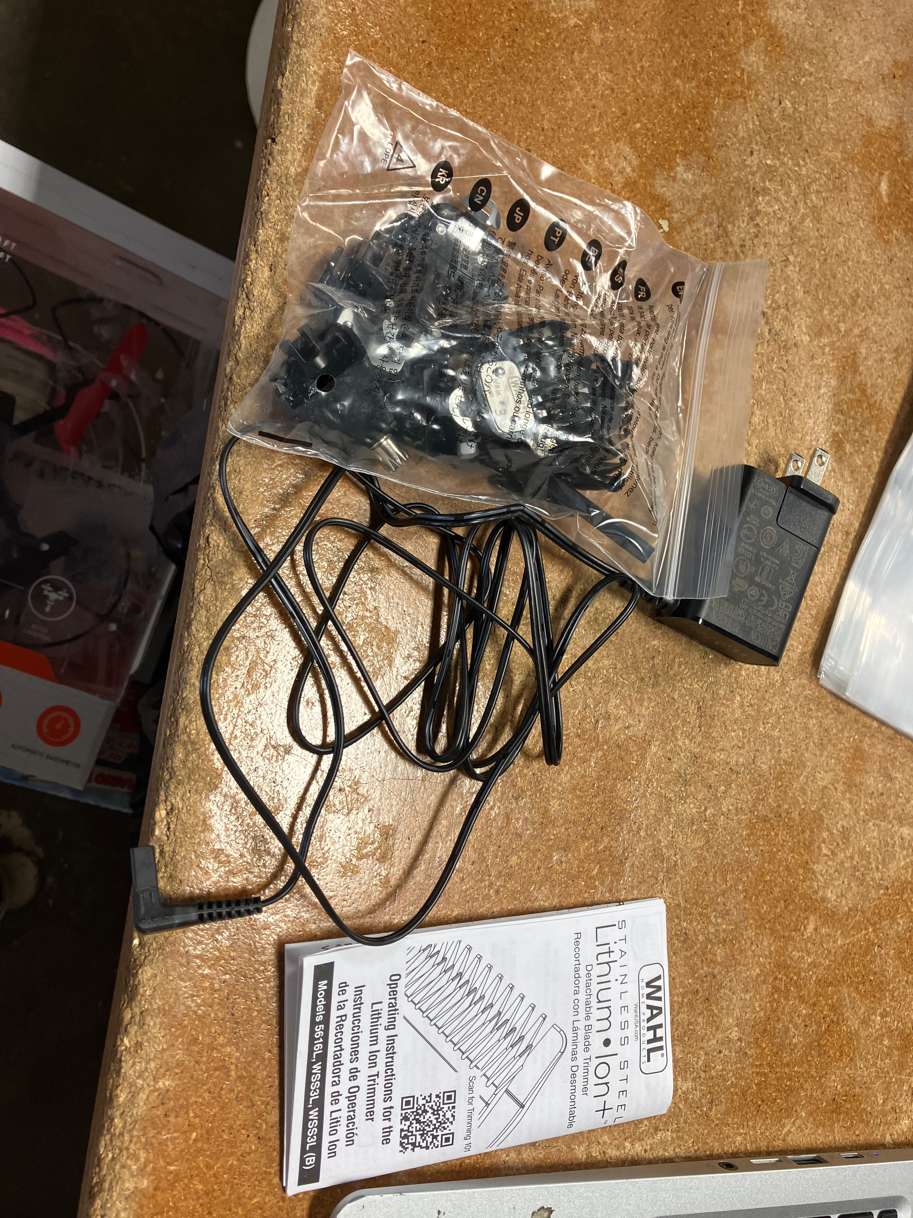 Lithium Ion All In One Stainless Steel Cordless Electric Beard Trimmer, Detailer, and Nose Trimmer for Men