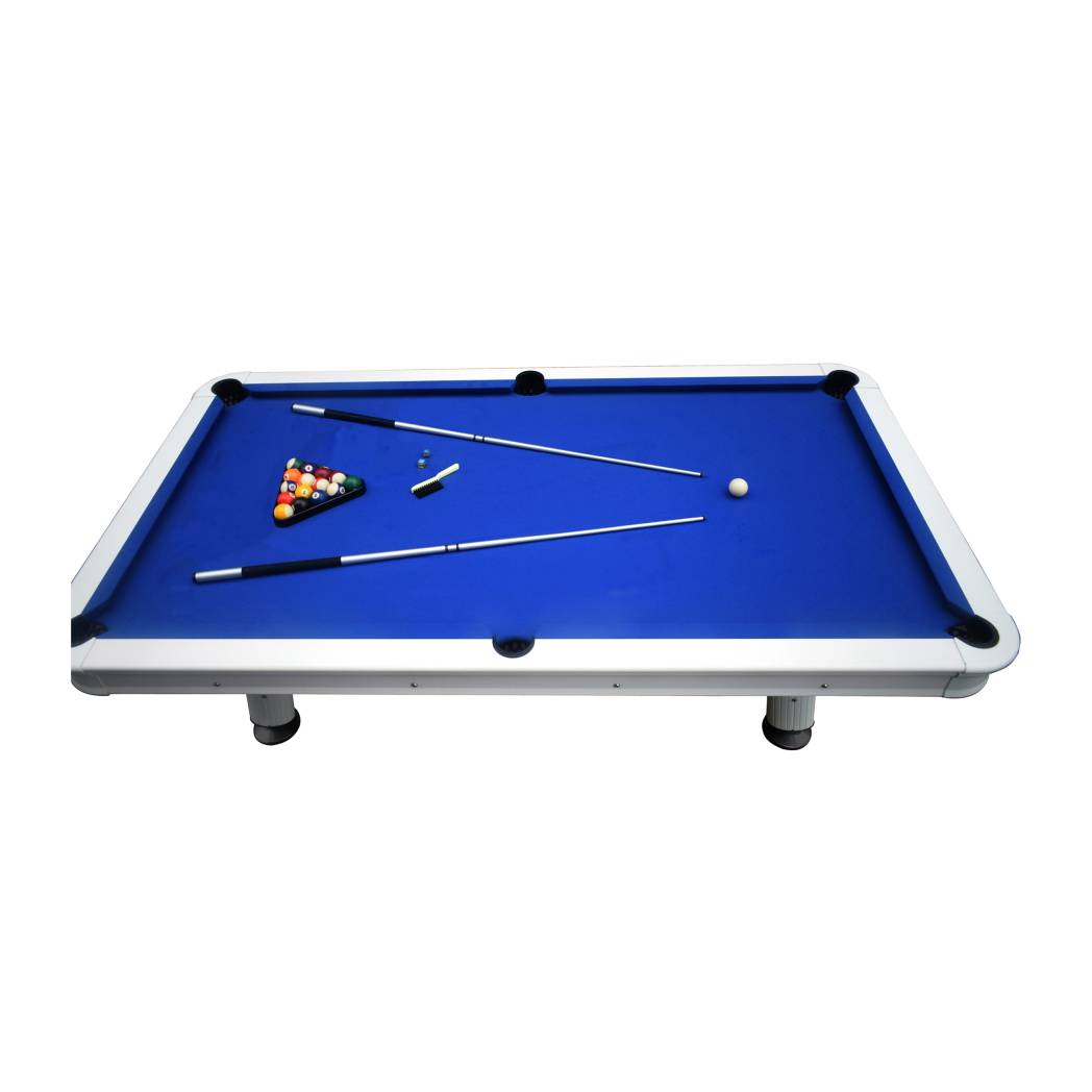 Alpine Outdoor Pool Table with Aluminum Rails & Waterproof Felt