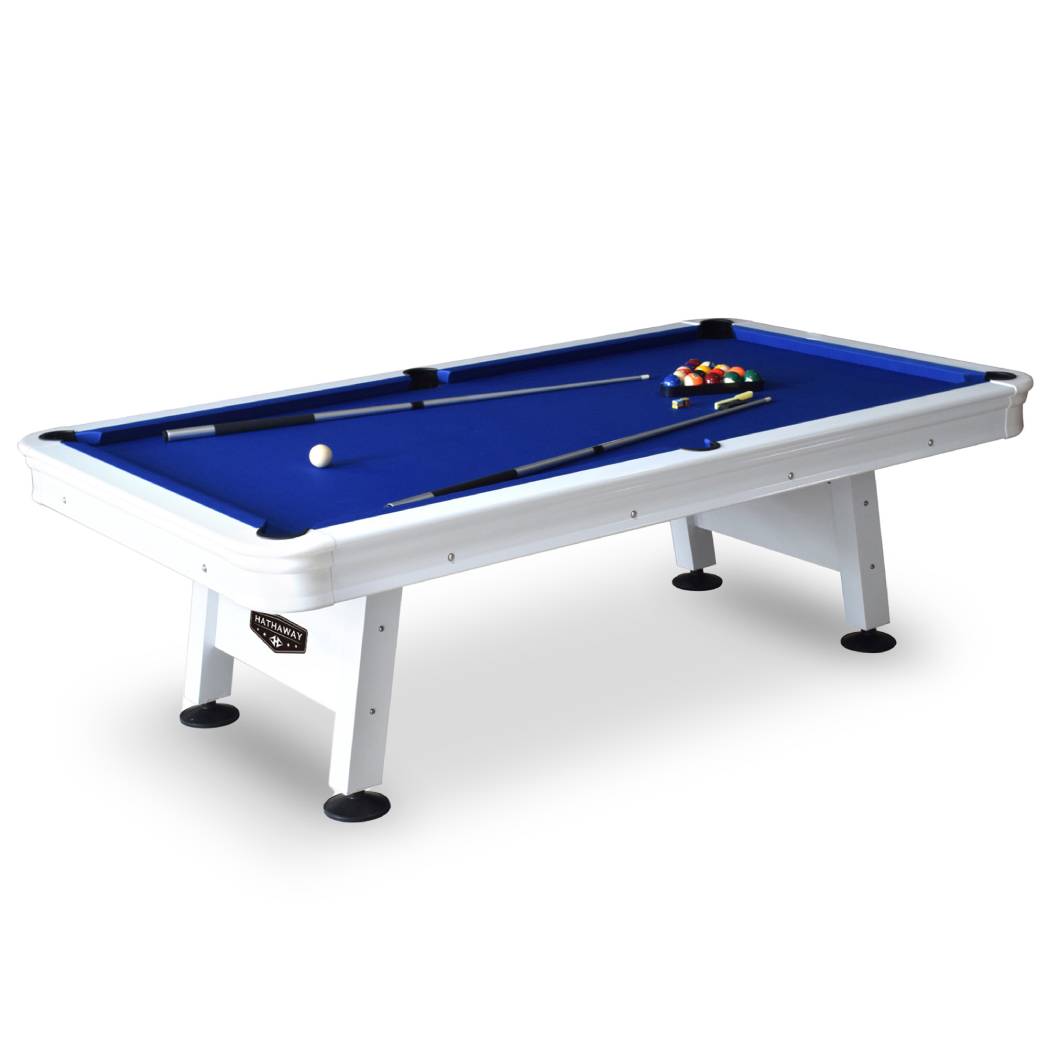 Alpine Outdoor Pool Table with Aluminum Rails & Waterproof Felt