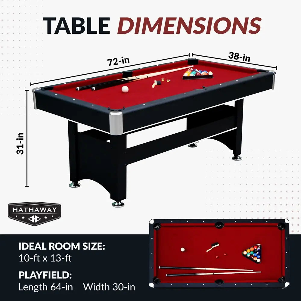 Spartan Pool Table with Table Tennis Top