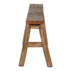 Ember Narrow Solid Wood A-Frame Bench