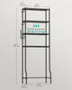4 Tier Over The Toilet Storage