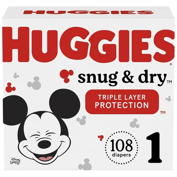 Baby Diapers, Huggies Snug & Dry Newborn Diapers