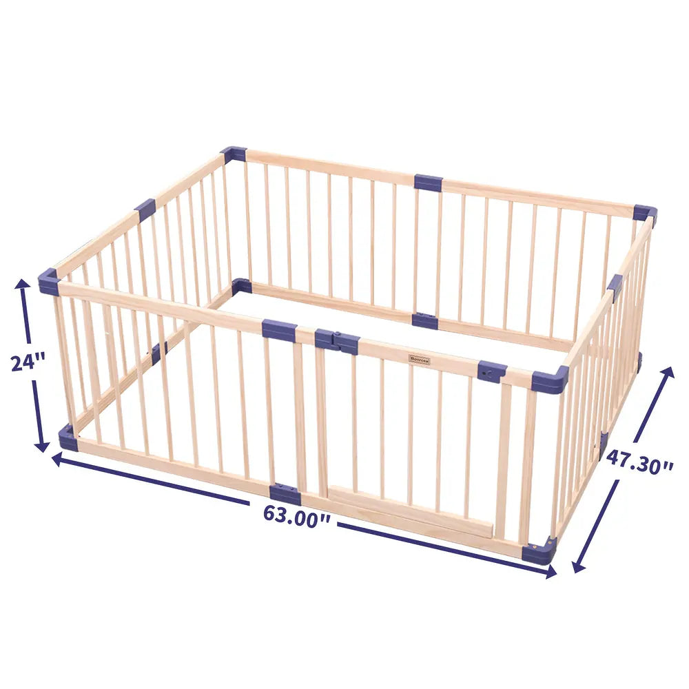 Baby Wooden Safety Gate
