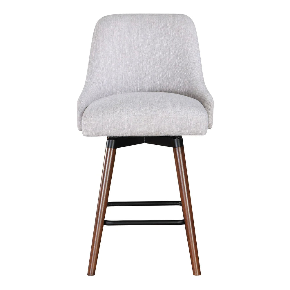 Bagford Swivel Counter Stool - Fog
