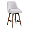Bagford Swivel Counter Stool - Fog