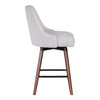 Bagford Swivel Counter Stool - Fog
