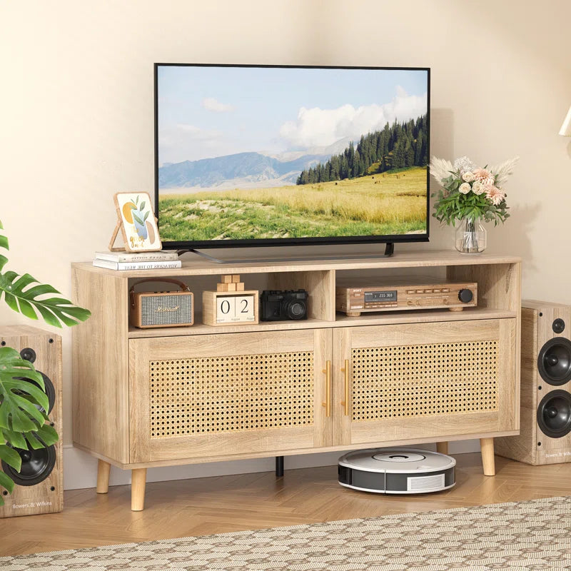 Baltz Rattan TV Stand Media Console
