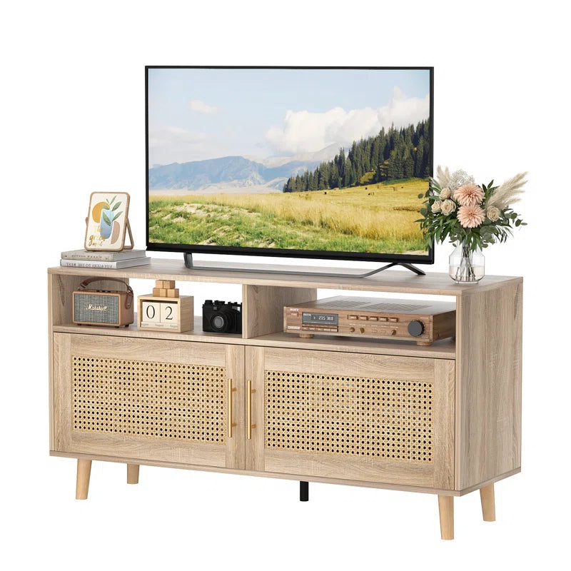 Baltz Rattan TV Stand Media Console