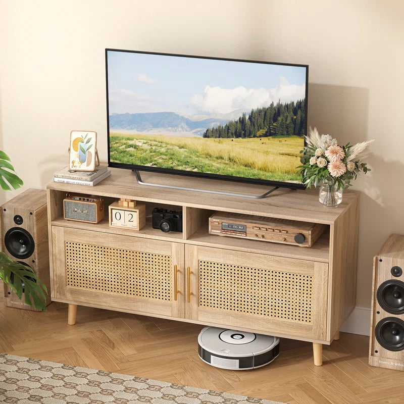 Baltz Rattan TV Stand Media Console