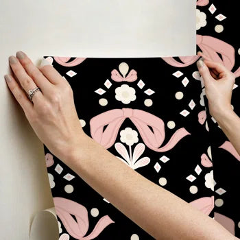 Bamel Peel & Stick Damask Roll